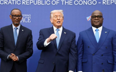 Traité de paix entre la République démocratique du Congo (RDC) et le Rwanda à Washington.